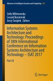 Information Systems Architecture and Technology: Proceedings of 38th International Conference on Information Systems Architecture and Technology – ISAT 2017 (eBook, PDF)