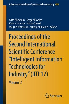 Proceedings of the Second International Scientific Conference “Intelligent Information Technologies for Industry” (IITI’17) (eBook, PDF)