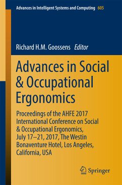 Advances in Social & Occupational Ergonomics (eBook, PDF)