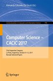 Computer Science - CACIC 2017 (eBook, PDF)
