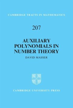 Auxiliary Polynomials in Number Theory (eBook, ePUB) - Masser, David