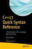 C++17 Quick Syntax Reference (eBook, PDF)