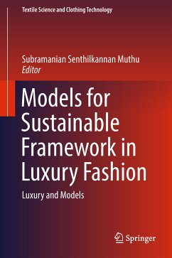 Models for Sustainable Framework in Luxury Fashion (eBook, PDF)