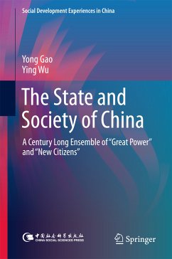 The State and Society of China (eBook, PDF) - Gao, Yong; Wu, Ying