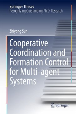 Cooperative Coordination and Formation Control for Multi-agent Systems (eBook, PDF) - Sun, Zhiyong