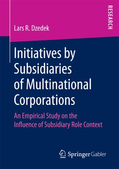 Initiatives by Subsidiaries of Multinational Corporations (eBook, PDF) - Dzedek, Lars R.