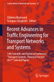 Recent Advances in Traffic Engineering for Transport Networks and Systems (eBook, PDF)
