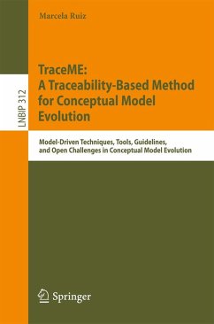 TraceME: A Traceability-Based Method for Conceptual Model Evolution (eBook, PDF) - Ruiz, Marcela