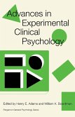 Advances in Experimental Clinical Psychology (eBook, PDF)