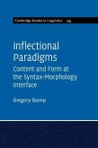 Inflectional Paradigms (eBook, ePUB)