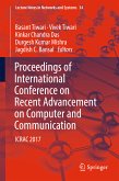 Proceedings of International Conference on Recent Advancement on Computer and Communication (eBook, PDF)