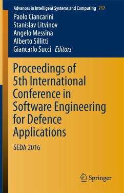 Proceedings of 5th International Conference in Software Engineering for Defence Applications (eBook, PDF)