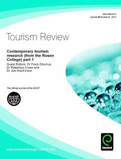 Cover Contemporary Tourism Research (from the Rosen College) Part 1 (eBook, PDF)