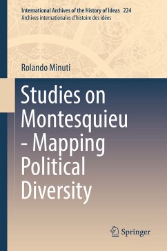 Studies on Montesquieu - Mapping Political Diversity (eBook, PDF) - Minuti, Rolando