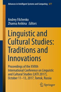 Linguistic and Cultural Studies: Traditions and Innovations (eBook, PDF)