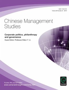 Cover Corporate Politics, Philanthropy and Governance (eBook, PDF)