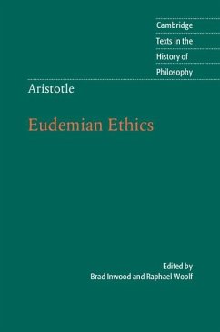Aristotle: Eudemian Ethics (eBook, ePUB)