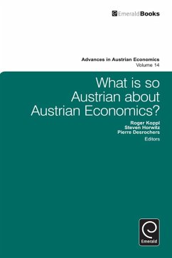 Cover What is so Austrian about Austrian Economics? (eBook, PDF)