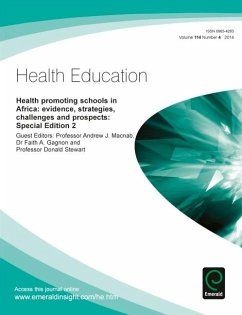 Cover Health Promoting Schools - 2, Africa (eBook, PDF)