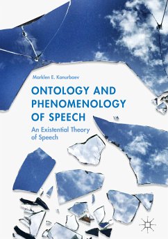 Ontology and Phenomenology of Speech (eBook, PDF) - Konurbaev, Marklen E.