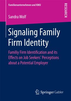 Signaling Family Firm Identity (eBook, PDF) - Wolf, Sandra