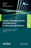 Quality, Reliability, Security and Robustness in Heterogeneous Systems (eBook, PDF)