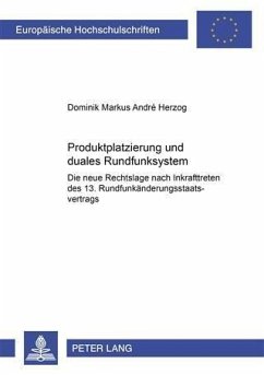 Produktplatzierung und duales Rundfunksystem (eBook, PDF) - Herzog, Dominik