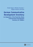 German Communicative Development Inventory (eBook, PDF)