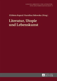 Cover Literatur, Utopie und Lebenskunst (eBook, ePUB)