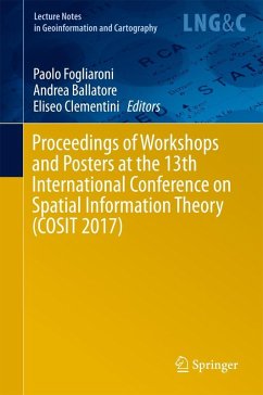 Proceedings of Workshops and Posters at the 13th International Conference on Spatial Information Theory (COSIT 2017) (eBook, PDF)