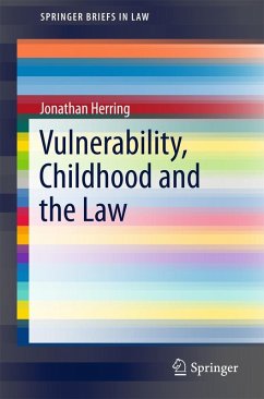 Cover Vulnerability, Childhood and the Law (eBook, PDF)