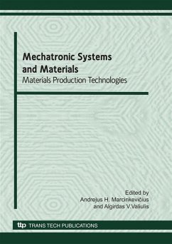 Mechatronic Systems and Materials: Materials Production Technologies (eBook, PDF)