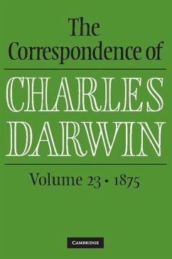 Cover Correspondence of Charles Darwin: Volume 23, 1875 (eBook, ePUB)