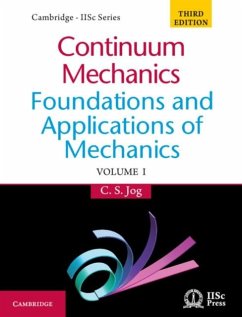 Continuum Mechanics: Volume 1 (eBook, PDF) - Jog, C. S.