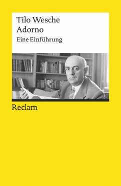 Adorno. Eine Einführung (eBook, PDF) - Wesche, Tilo
