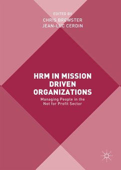 HRM in Mission Driven Organizations (eBook, PDF)