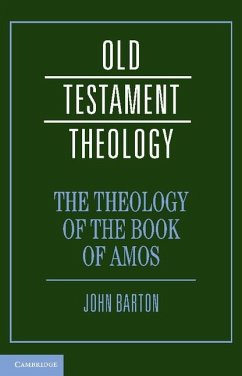 Theology of the Book of Amos (eBook, ePUB) - Barton, John