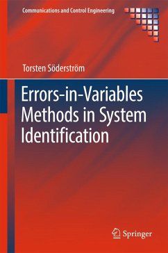Errors-in-Variables Methods in System Identification (eBook, PDF) - Söderström, Torsten