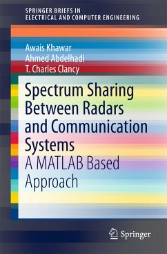 Spectrum Sharing Between Radars and Communication Systems (eBook, PDF) - Khawar, Awais; Abdelhadi, Ahmed; Clancy, T. Charles