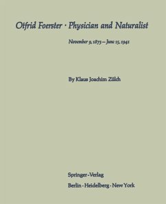 Cover Otfrid Foerster · Physician and Naturalist (eBook, PDF)