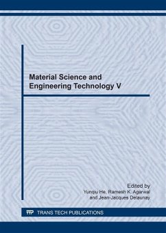 Cover Material Science and Engineering Technology V (eBook, PDF)