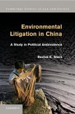 Environmental Litigation in China (eBook, PDF)