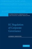 EC Regulation of Corporate Governance (eBook, ePUB)