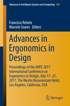 Advances in Ergonomics in Design (eBook, PDF)