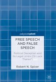 Free Speech and False Speech (eBook, PDF)