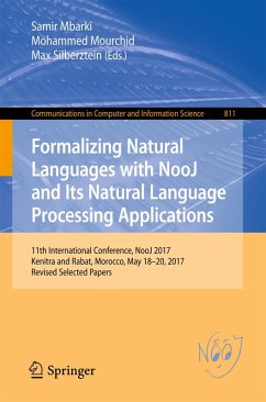 Formalizing Natural Languages with NooJ and Its Natural Language Processing Applications (eBook, PDF)