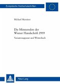 Die Minnereden der Wiener Handschrift 2959 (eBook, PDF)