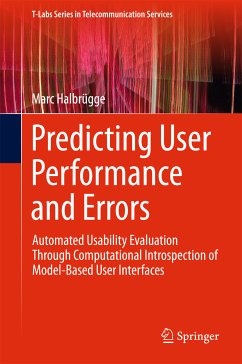 Predicting User Performance and Errors (eBook, PDF) - Halbrügge, Marc