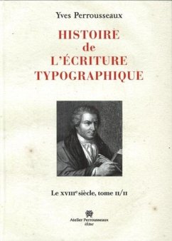 Cover Histoire de l'ecriture typographique (eBook, PDF)