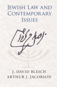 Jewish Law and Contemporary Issues (eBook, ePUB) Cover Jewish Law and Contemporary Issues (eBook, ePUB)
